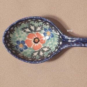 Unikat Polish Pottery Spoon (Tablespoon size) 7" NEW!